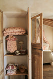 Bonjour Diary Romper ~ Pink Garden Flowers