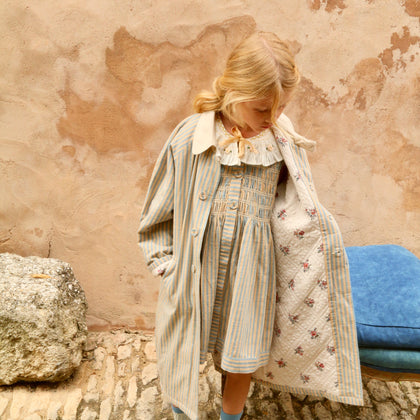 Bonjour Diary Spring Coat ~ Deckchair Stripes
