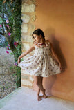 Bonjour Diary Tunic w/ Collar ~ Garden Flowers