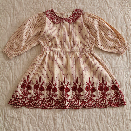 Bonjour Diary Embroidered Dress ~ Provencal Print