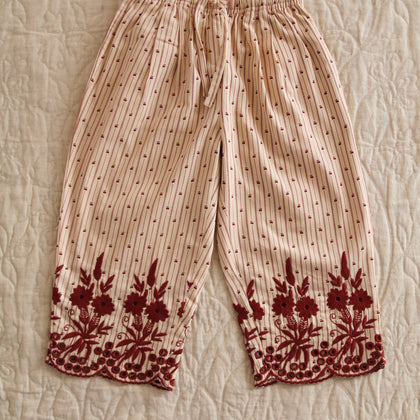 Bonjour Diary Trousers ~ Provencal Print