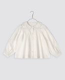 Little Cottons Organic Ivy Blouse ~ Off White