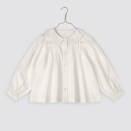 Little Cottons Ivy Blouse ~ Off-White