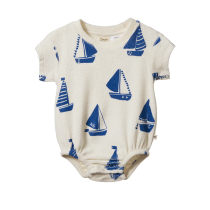 Nature Baby Juno Terry Romper
