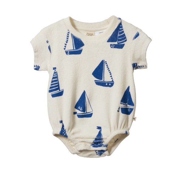 Nature Baby Juno Terry Romper
