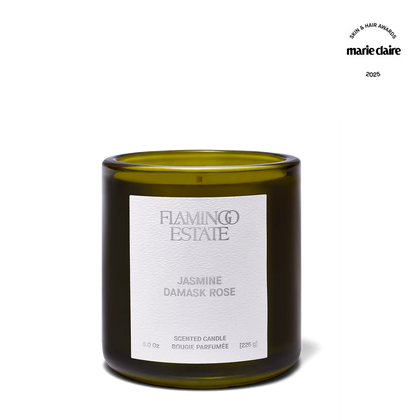 Flamingo Estate Jasmine Damask Rose Candle