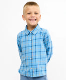 Oso & Me Jeffie Shirt  ~ Autumn Plaid