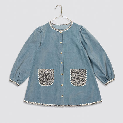Little Cottons Jules Dress ~ Eggshell