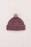 Misha & Puff Strata Garter Hat ~ Antique Rose