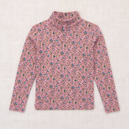 Misha & Puff Turtleneck ~ Antique Rose Millefleurs