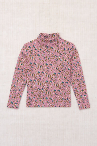 Misha & Puff Turtleneck ~ Antique Rose Millefleurs