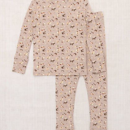 Misha & Puff Pajama Set ~ Turtledove Circus