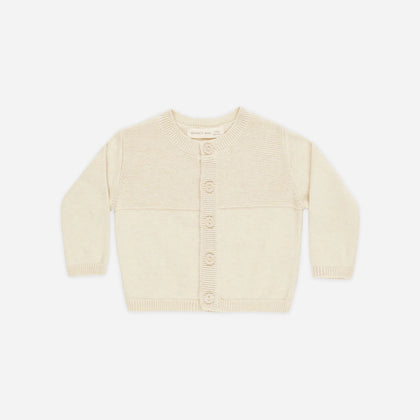 Quincy Mae Knit Cardigan ~ Heathered Natural