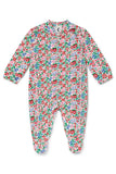 Sleepy Doe - Christmas Baby Sleepsuit Festive Floral