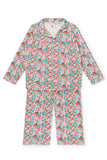 Sleepy Doe - Christmas Girls Oversized Set | Festive Floral