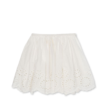 Konges Posey Skirt ~ Optic White