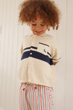 Konges Hai Knit Shirt Gots ~ Blue Stripe