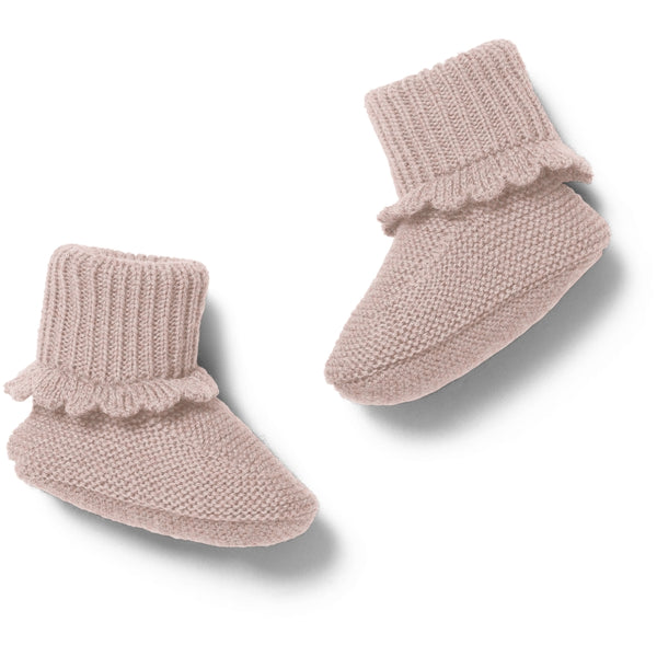Konges Sloejd Vitum Booties ~ Pale Rose