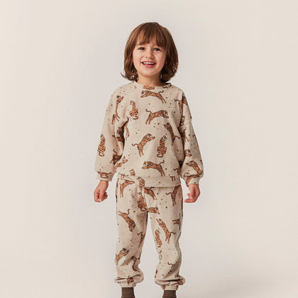 Konges Itty Pants GOTS ~ Tiger Sand