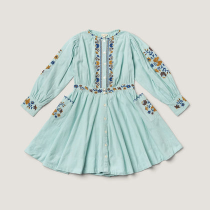 Lali Blair Dress ~ Blue Haze