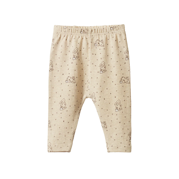 Nature Baby Cotton Leggings ~ Bramble Burrow Print