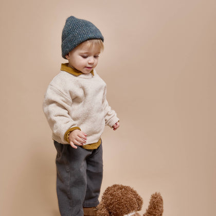 Buho Baby Grey Melange Beanie