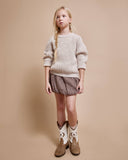 Buho Kid Soft Knit Jumper ~ Natural