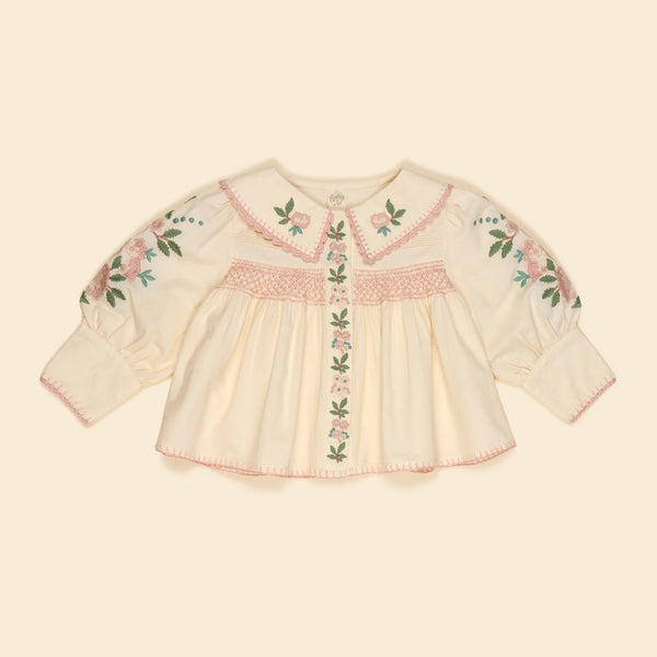 Apolina Lora Blouse ~ Milk Cream