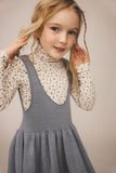 Soor Ploom Snap Turtleneck ~ Calico Print, Powder