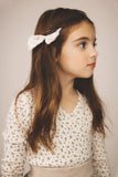 Soor Ploom Crossover Tee ~ Calico Print, Powder