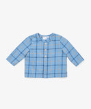 Oso & Me Baby Lupo Shirt ~ Autumn Plaid