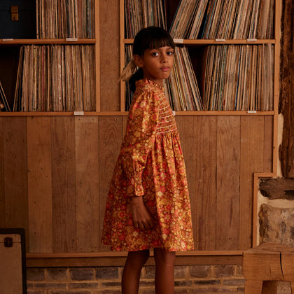 Apolina Mia Dress ~ Autumn Harvest Floral