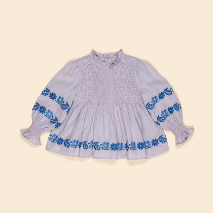 Apolina Mia Blouse ~ Violet Creme