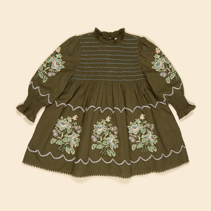 Apolina Mia Dress - Forest