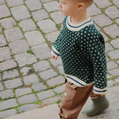 Konges Billi Knit Sweater ~ Green