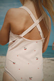 Konges Merle Swimsuit ~ Cherry Coeur Rose