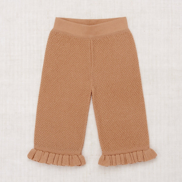 Misha & Puff Bow Ruffle Pant ~ Rose Gold | Wee Mondine