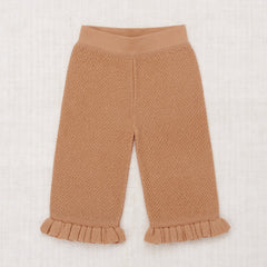 Misha & Puff Bow Ruffle Pant ~ Rose Gold | Wee Mondine