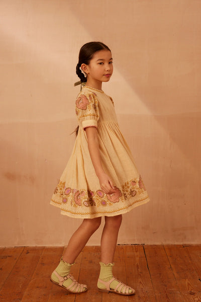 Apolina Mya Dress ~ Milk