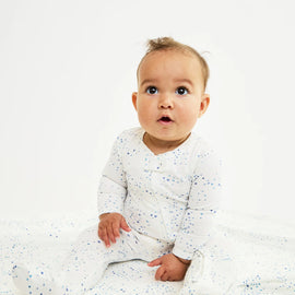 Oso & Me Marley Zip Pajama ~ Blue Star