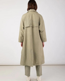 Micaela Greg Aline Sherpa Trench Coat