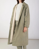 Micaela Greg Aline Sherpa Trench Coat
