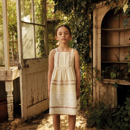 Apolina Minerva Dress - Cream
