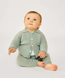 Oso & Me Pat Baby Jacket ~ Seafoam