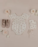 Noralee Cosette Romper ~ Rose Ditsy