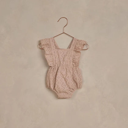 Noralee Lucy Romper ~ Rose