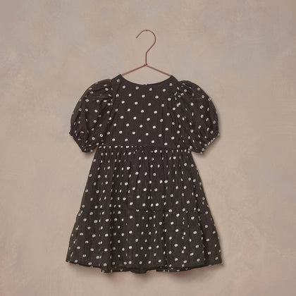 Noralee Chloe Dress ~ Black & Ivory Dot