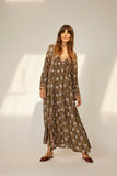 Natalie Martin Fiore Maxi Dress ~ Vintage Flowers Sepia