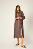 Natalie Martin Isobel Dress ~ Paisley Stripe Heather