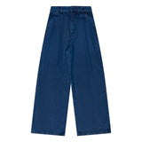 The New Society - Gothenburg Woman Pant- Midnight Blue Denim